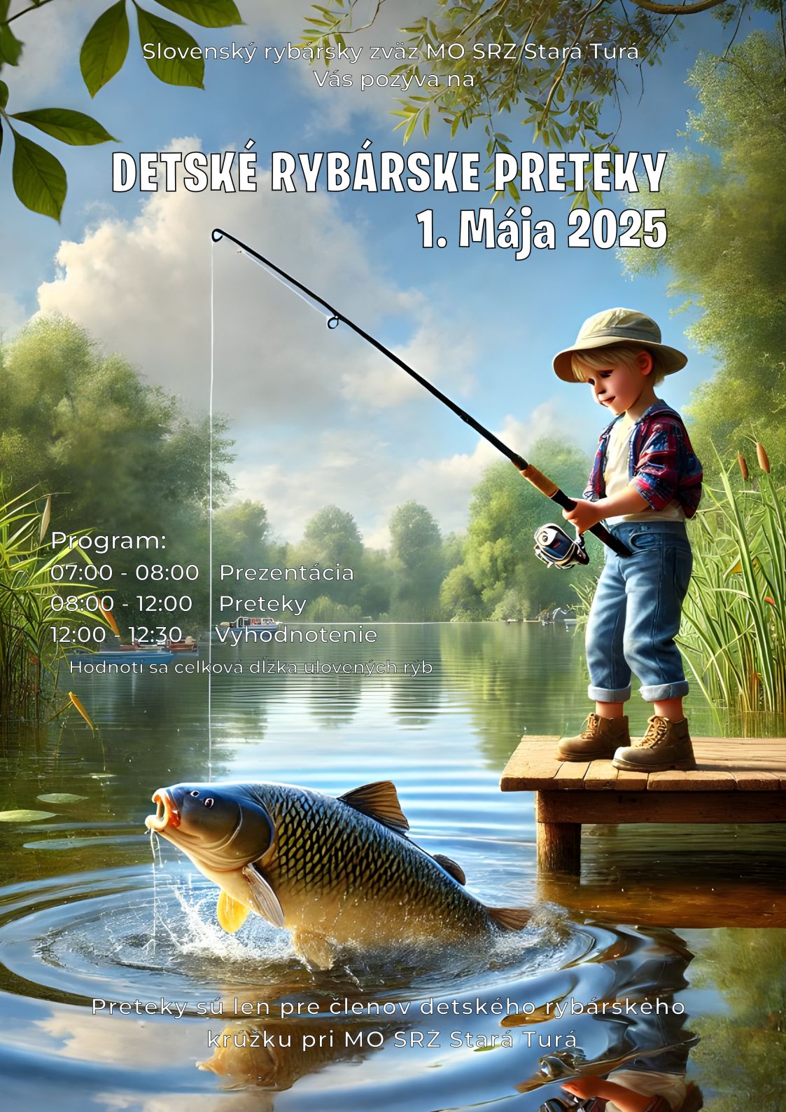 detske rybarske preteky